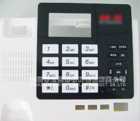 电话机面板-深圳市太阳雨特种面板有限公司
